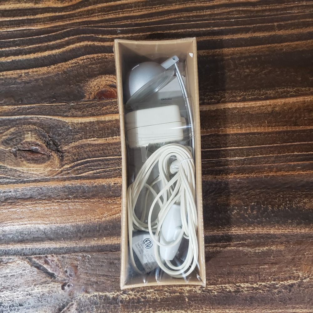 IKEA Task Lamp Gruva Silver New Flexible Gooseneck Desk Light 900.213.81